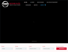 Tablet Screenshot of nissanales.com